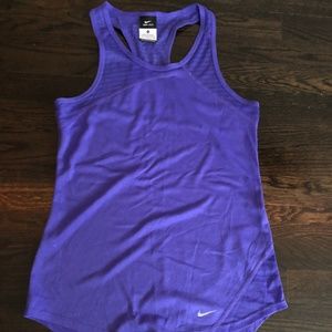 Nike Dri-fit Purple Racerback Tank